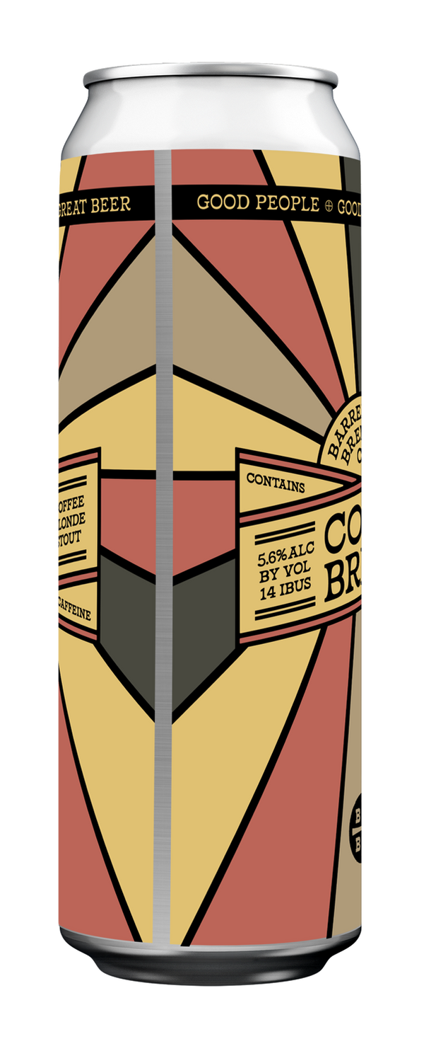 Cold Brew Coffee Blonde Stout ☕️🍻✨ [19.2oz 4-pck Cans]