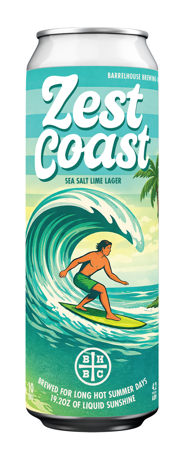 Zest Coast - Sea Salt Lime Lager [19.2oz 4pck Cans]