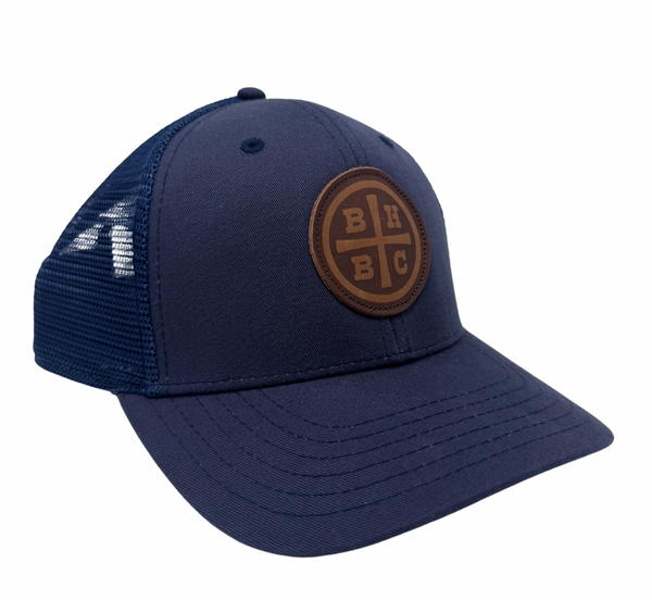 Retro Trucker Circle Logo